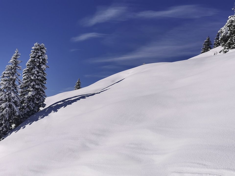 Neve Montaña Inverno Tempada Inverno Paisaxe Panorama Natureza