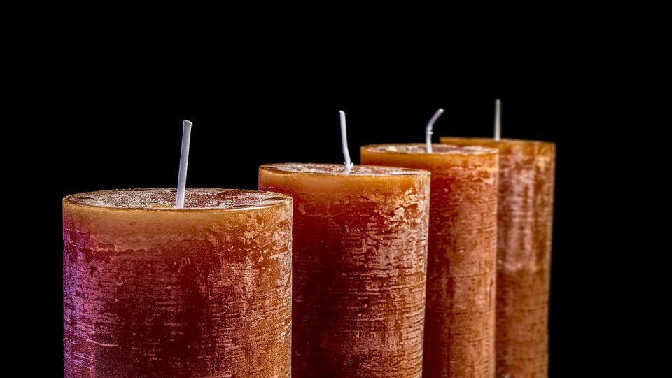キャンドル 芯 ワックス クリスマス 出現 クリスマスの時間 登場キャンドル