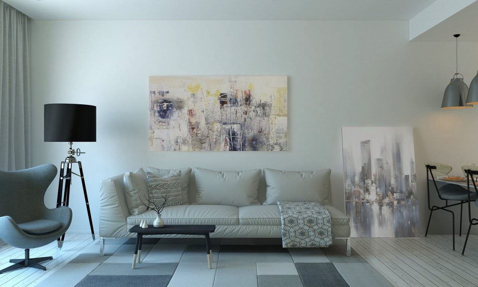 Wohnzimmer, Innenarchitektur, Möbel, Lampe, Sofa, Innenraum, Innenhaus