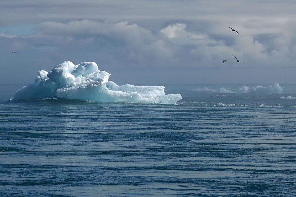 Eisberg Schmilzt Klima Ozean Natur Kalt Meer