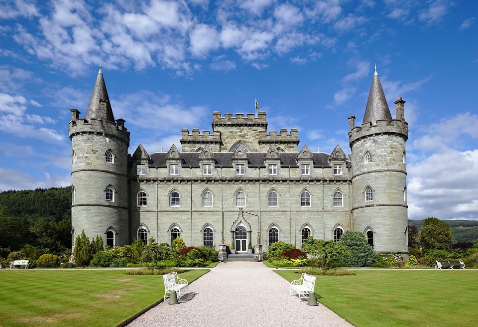 Lâu Đài Scotland Kiến Trúc Nơi Thú Vị Lịch Sử