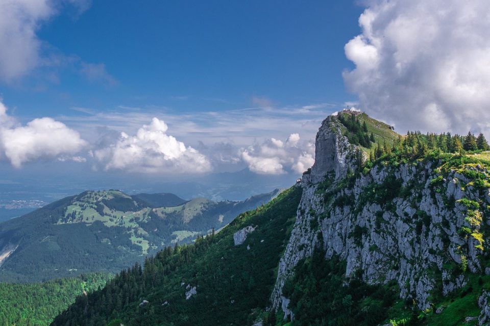Paesaggio Cielo Nuvole Montagne Baviera