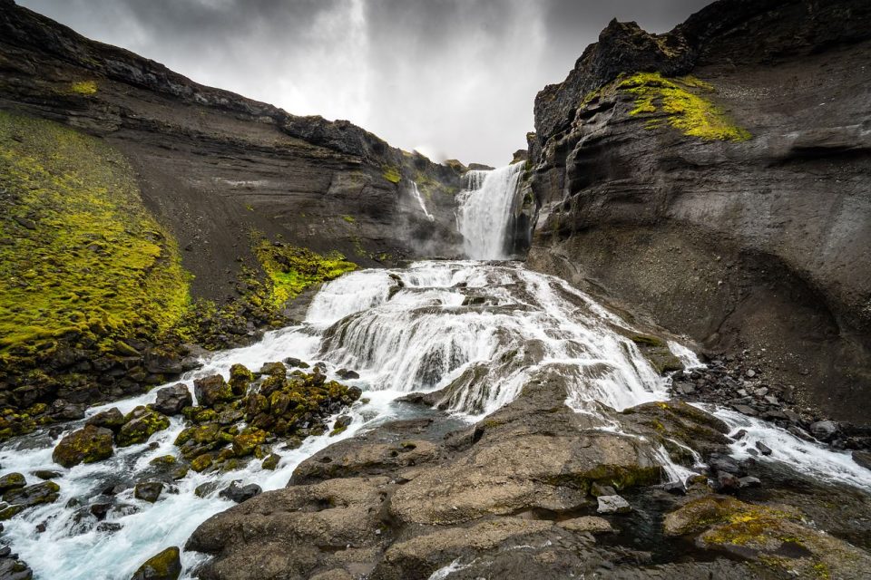 Cascada Naturaleza Viaje Paisaje Islandia Río