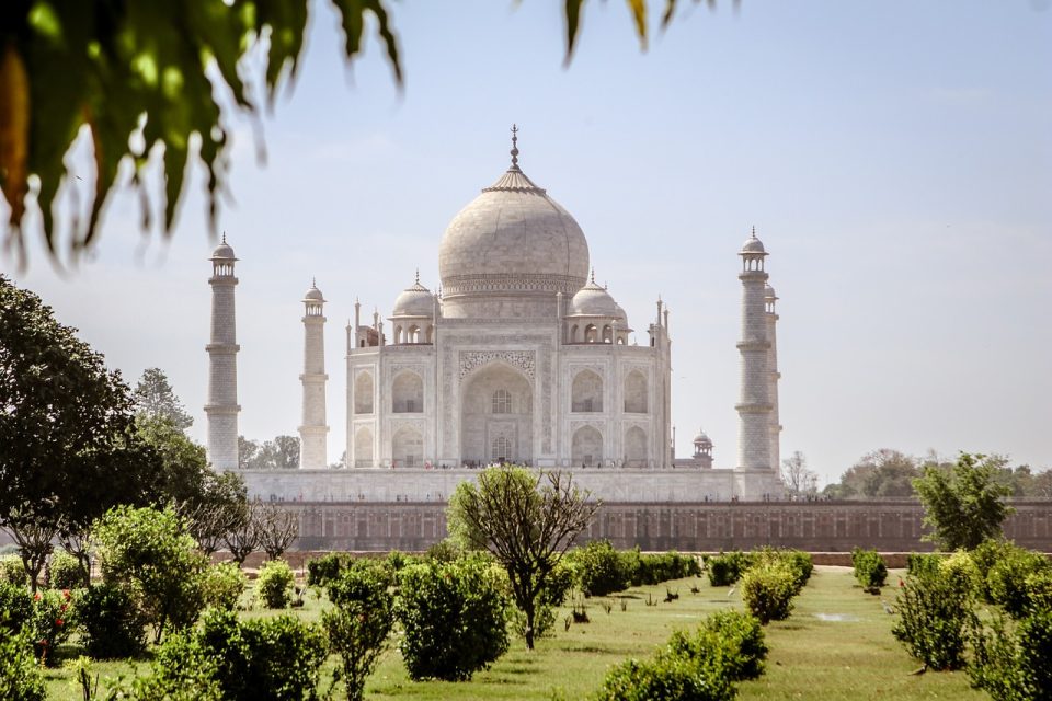Taj Mahal Ấn Độ Đài Kỷ Niệm Tòa Nhà Cây Du Lịch