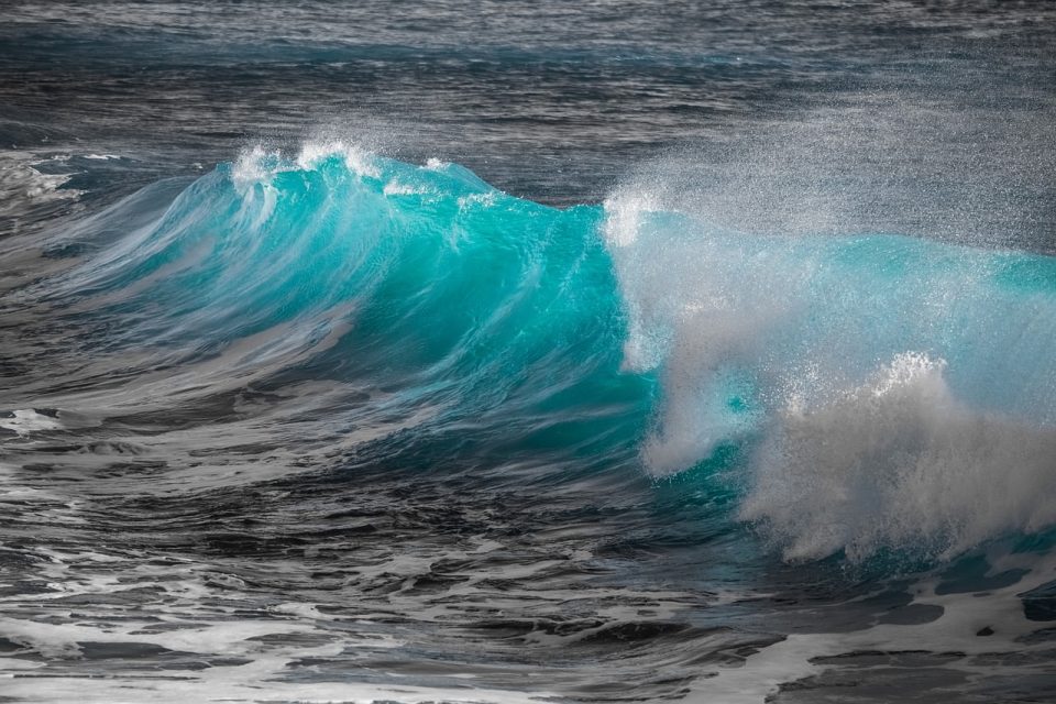 Golven Zee Turkoois Oceaan