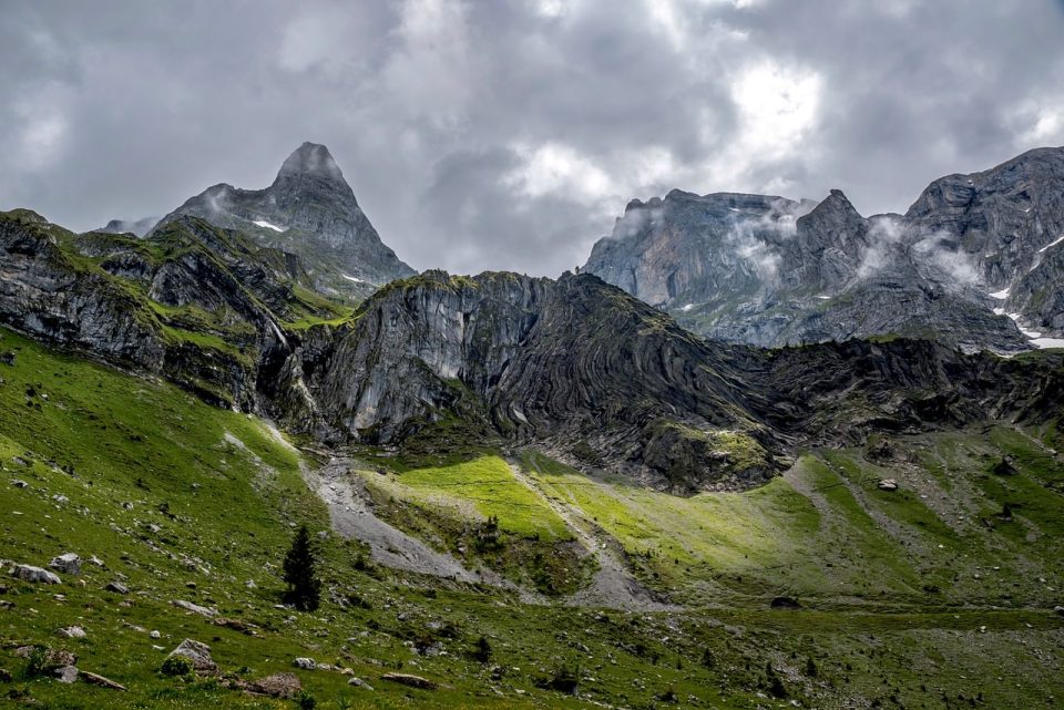 Montagne Alpi Paesaggio Natura Svizzera Paradiso