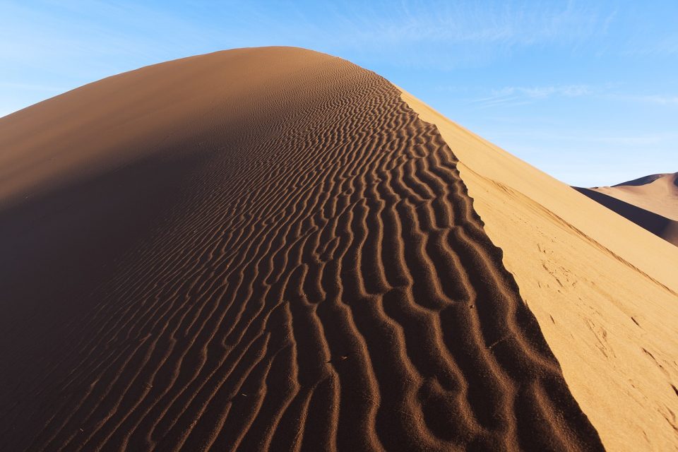Deserto Do Namibe Areia Dunas Deserto