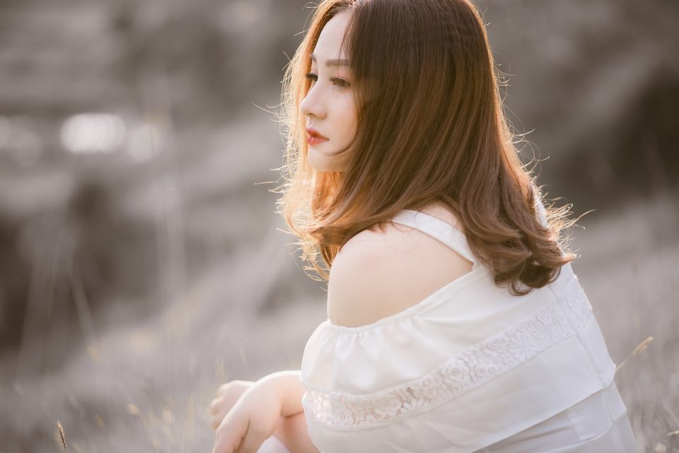 Woman Sad Sunlight Girl Female Lady Beautiful