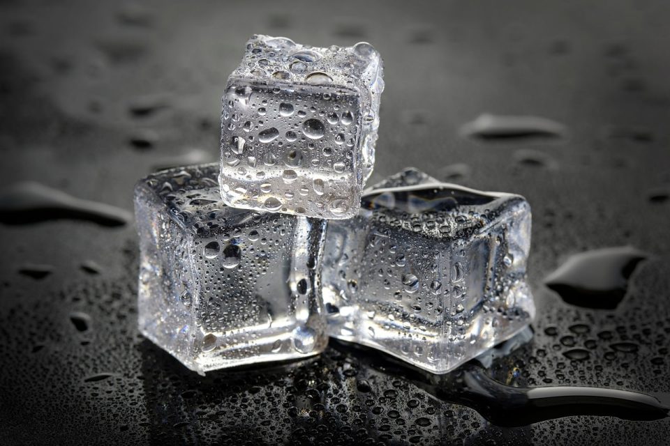 Gelo Gelo Artificial Gelo De Estúdio Ice Macro
