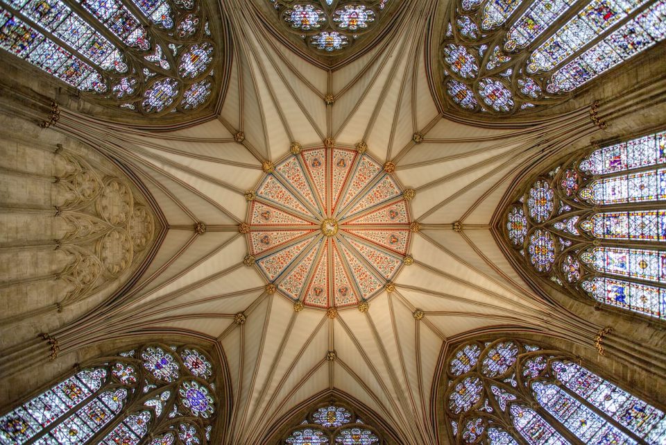 La Cathédrale De York Cathédrale Intérieur Plafond