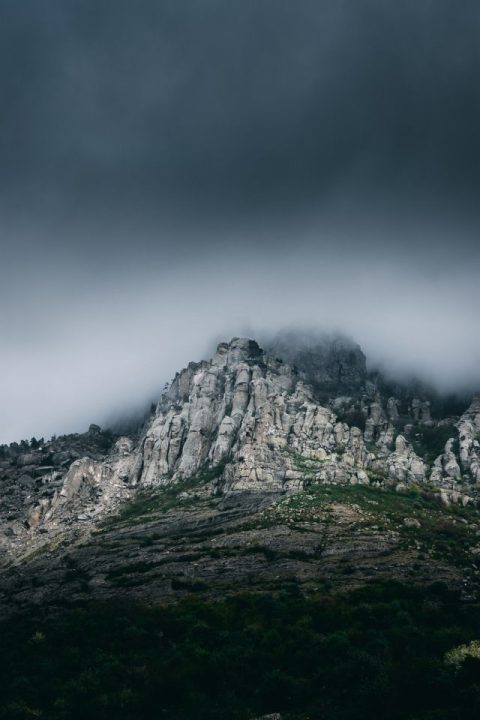 Montagne Nuvole Meteo Tempesta Nature