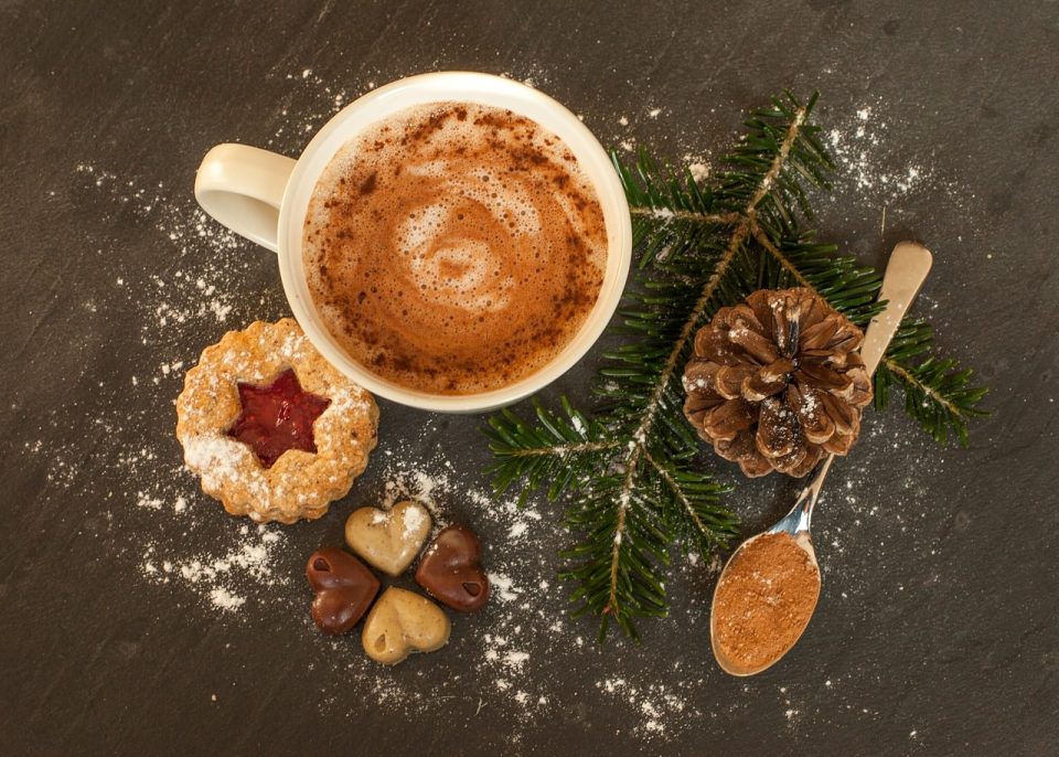 heiße schokolade kakaokekse weihnachtsplätzchen