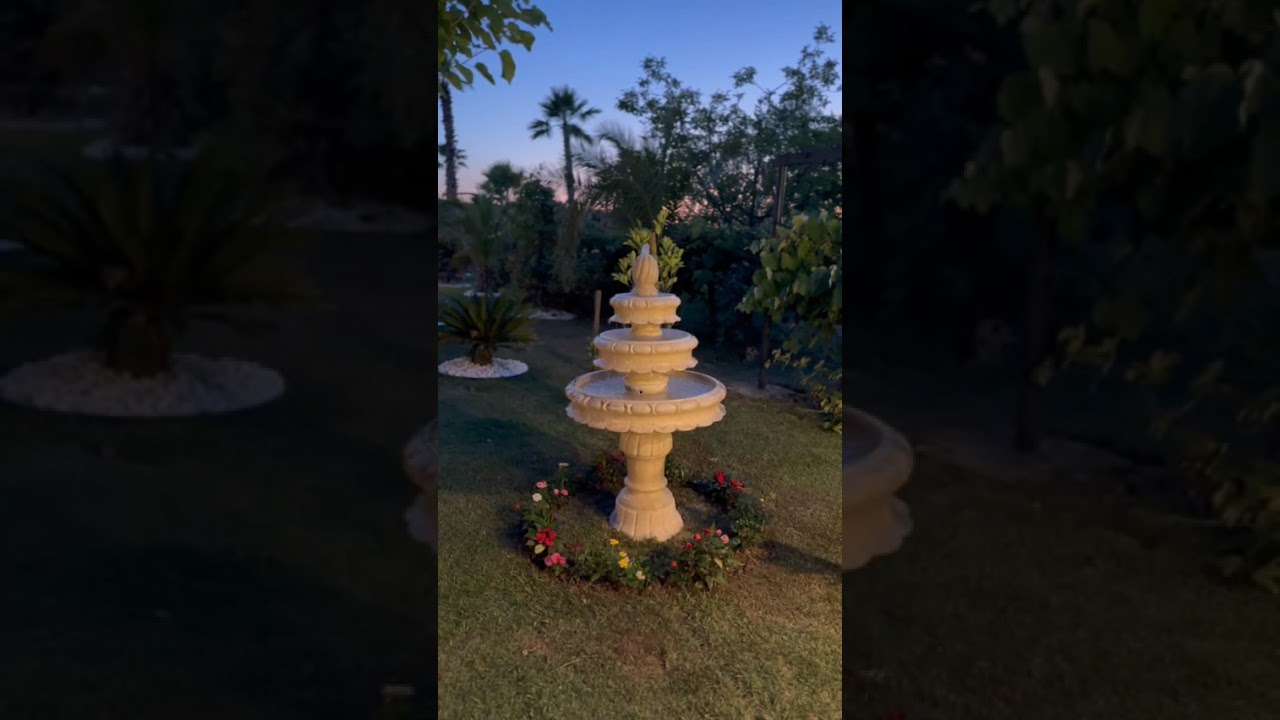 Bahçe süs havuzu, mermer süs havuzu, 0537 360 77 83, mermer fıskiye, bahçe şelalesi, mermer havuz