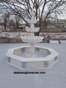 mermer şelale