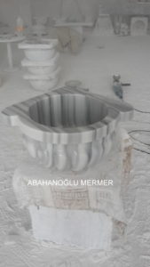 marmara mermeri köşe kurnası