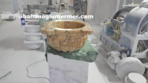 mermer hamam kurnası