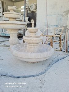 bahçe şelalesi, havuz şelalesi, mermer şelale, şelale çeşitleri, cami şelalesi, cami salon şelalesi, cami bahçe şelalesi, cami havuz şelalesi, villa salon şelalesi fıskiyesi