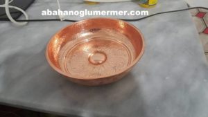 bakır kurna tası