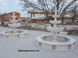 mermer havuzlu fıskiye