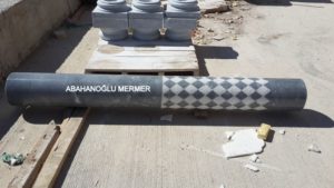 afyon-gri-mermer-sutun- cuk-025 ölçüleri : fiyatı : satın al